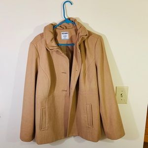 Tan Peacoat From Old Navy!